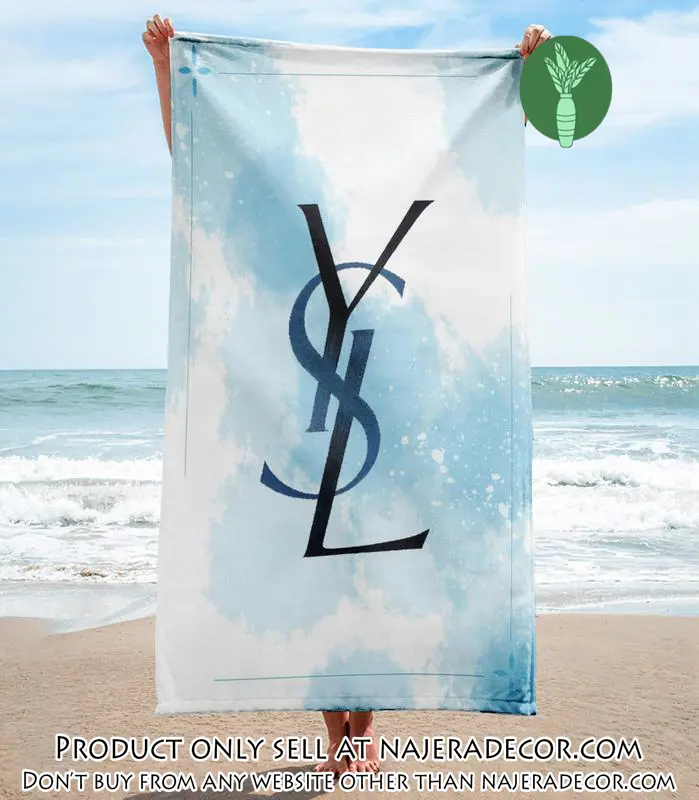 Yves saint laurent beach towel luxury brand hot trending summer  bt00299 njr3013843